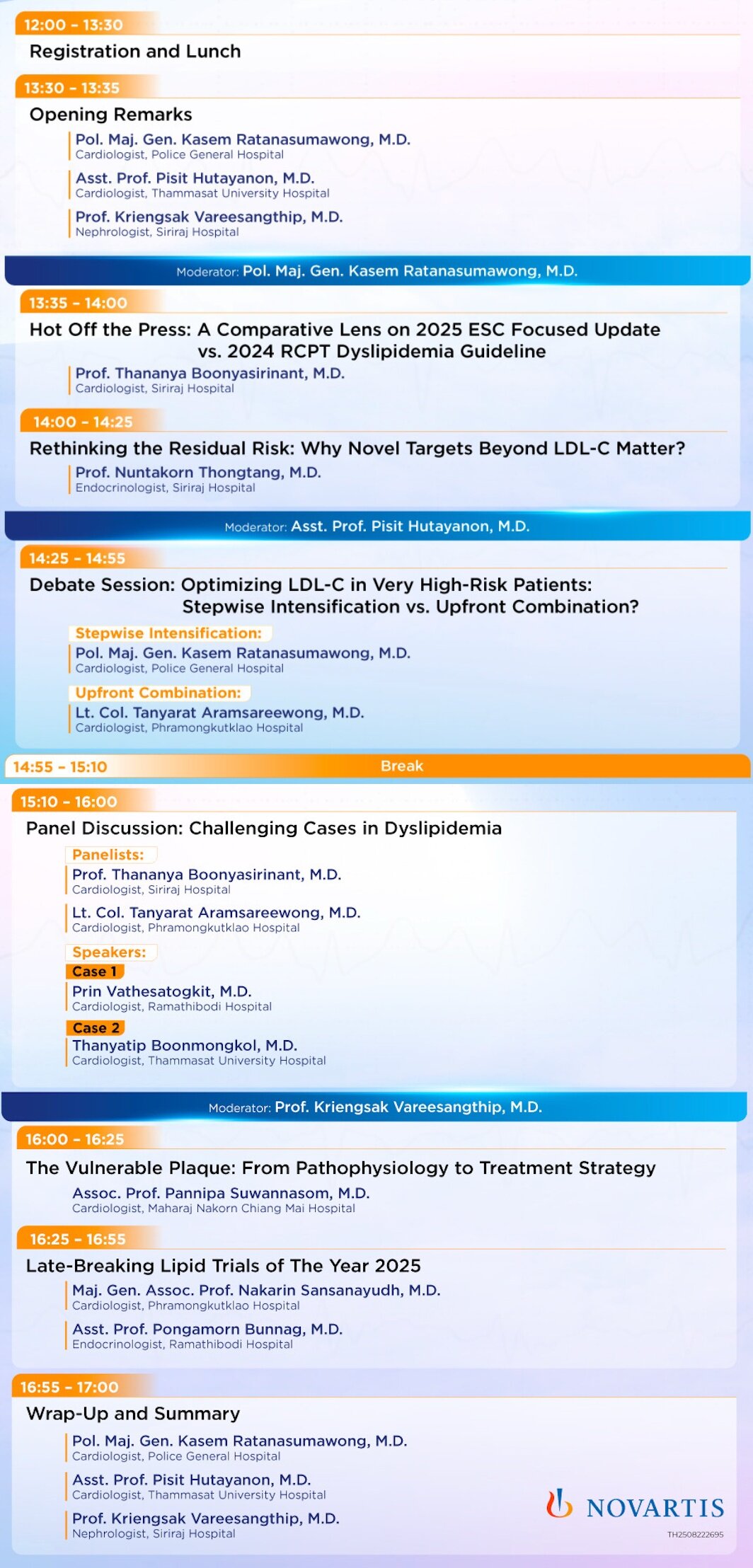 งานประชุมวิชาการ Lipid Management and CVD Forum